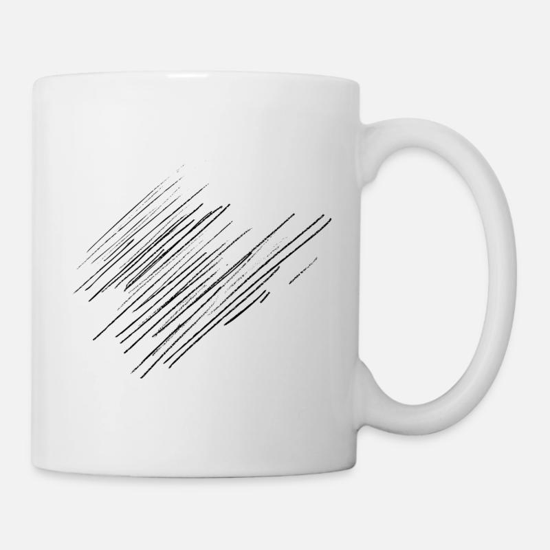 Kratzer - Tasse - Weiß