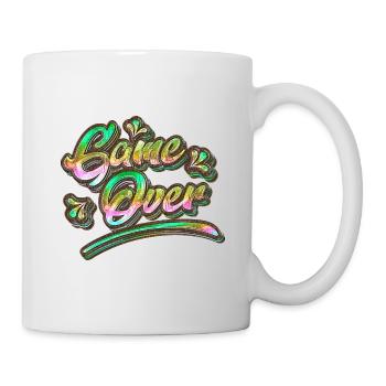 Game Over Graffiti - Tasse - Weiß - Rechts