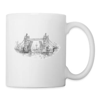 Tower Bridge - Tasse - Weiß - Rechts