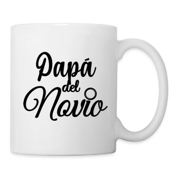 Papa del Novio Groom's Father Wedding Gift - Mug - white - Right