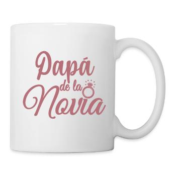 Papa de la Novia Bride's Father Wedding Gift - Mug - white - Right