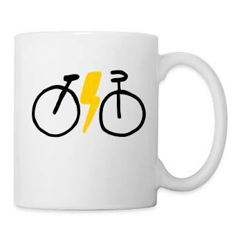E bike - Mug - white - Right