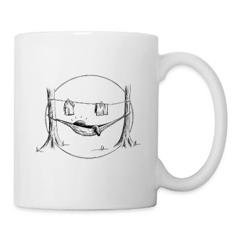 Camping Tapir Vacances à Hamac Loisirs Plaisir - Mug blanc - blanc - Droite