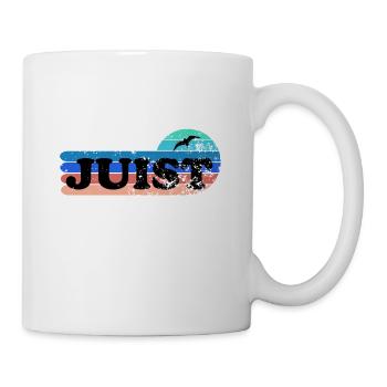 Insel Juist Ostfriesland - Tasse - Weiß - Rechts