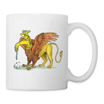 DER WASSERHAHN - Tasse - Weiß - Rechts