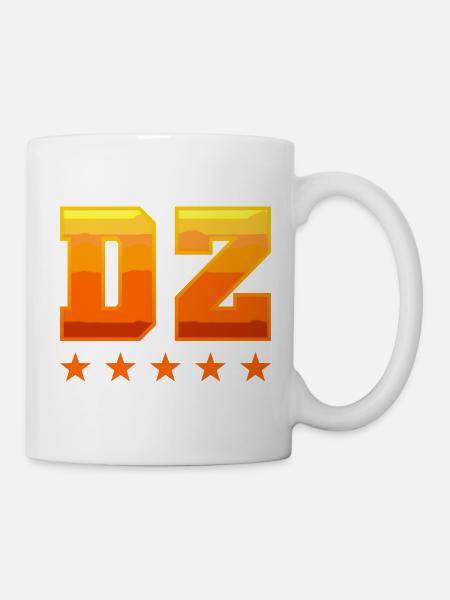 Algérie, DZ - Mug blanc - blanc