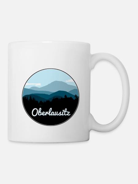 Oberlausitz - Tasse - Weiß