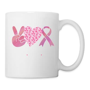 Breast Cancer Awareness - awareness- - Mug - white - Right