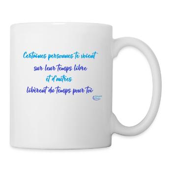 17 - Libère du temps - Mug blanc - blanc - Droite