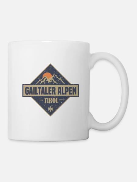 gailtaler alpen - Tasse - Weiß