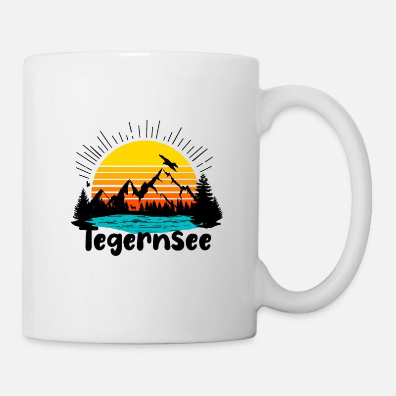 Tegernsee - Tasse - Weiß