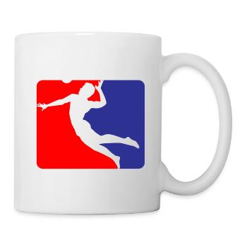 Volleyball Beach volleyball | Colors can be changed - Mug - white - Right