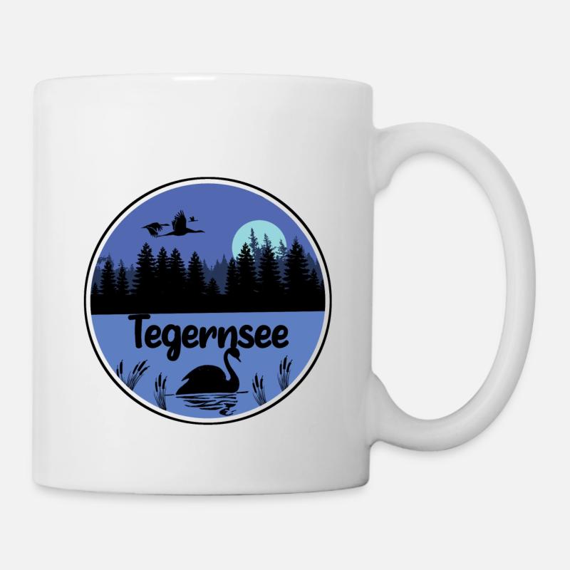 Tegernsee - Tasse - Weiß