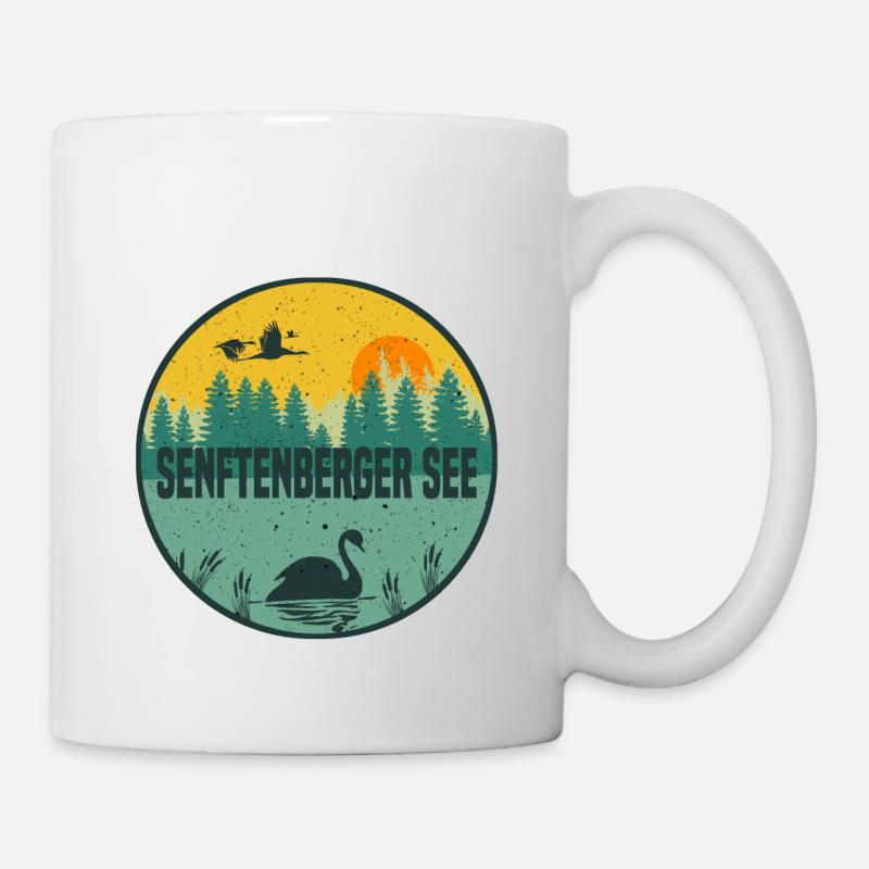 Senftenberger See - Tasse - Weiß