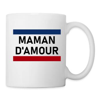 Maman d'amour - Mug blanc - blanc - Droite