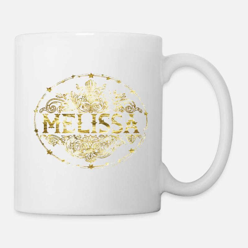 Melissa - Mug blanc - blanc