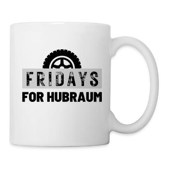 Fridays for Hubraum - Tasse - Weiß - Rechts