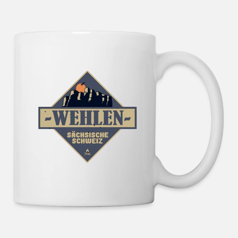 sächsische Schweiz Wehlen - Tasse - Weiß
