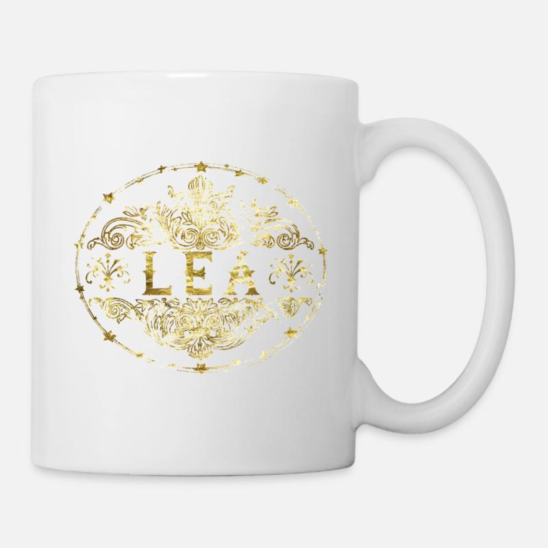 Léa - Mug blanc - blanc