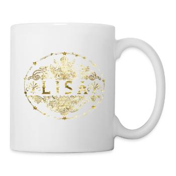 Lisa - Tasse - Weiß - Rechts