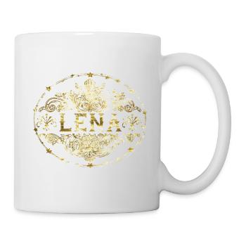 Lena - Tasse - Weiß - Rechts
