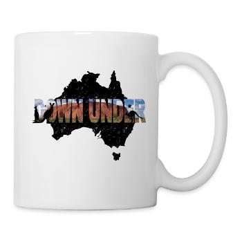 DOWN UNDER - Australia - Mug - white - Right