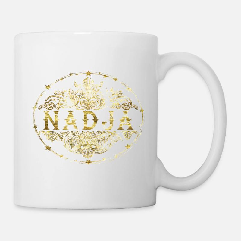Nadja - Tasse - Weiß
