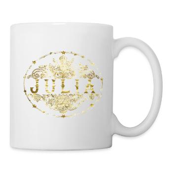 Julia - Tasse - Weiß - Rechts