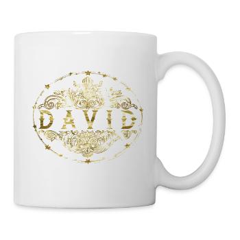 David - Mug - white - Right
