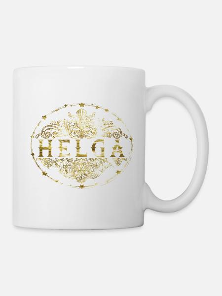 Helga - Tasse - Weiß