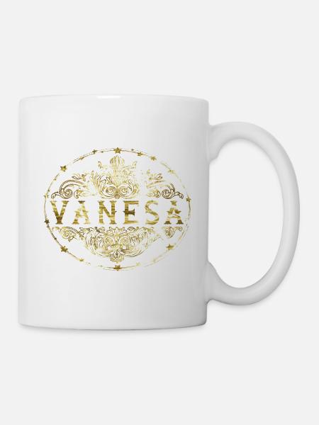 Vanesa - Tasse - Weiß