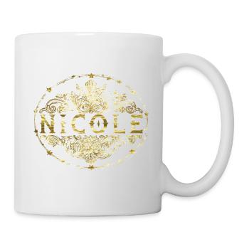 Nicole - Tasse - Weiß - Rechts