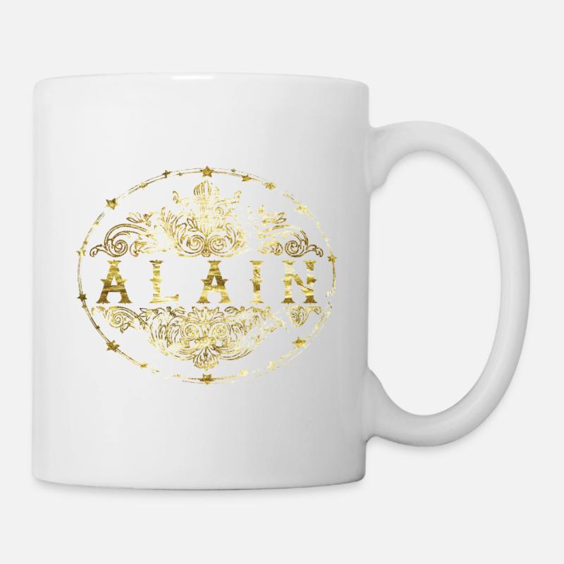 Alain - Mug blanc - blanc