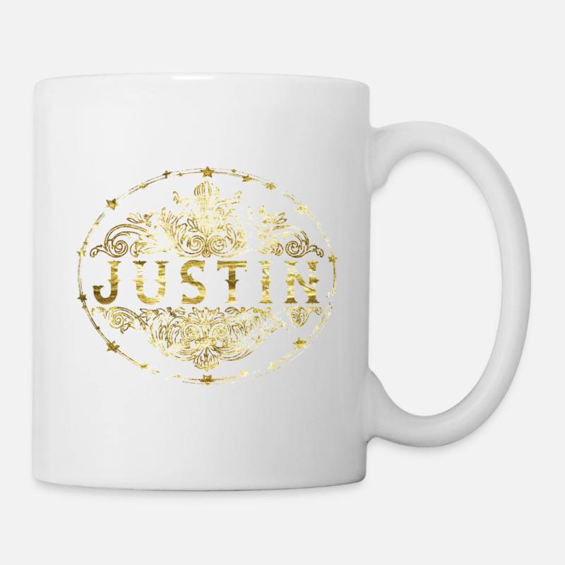 Justin - Tasse - Weiß