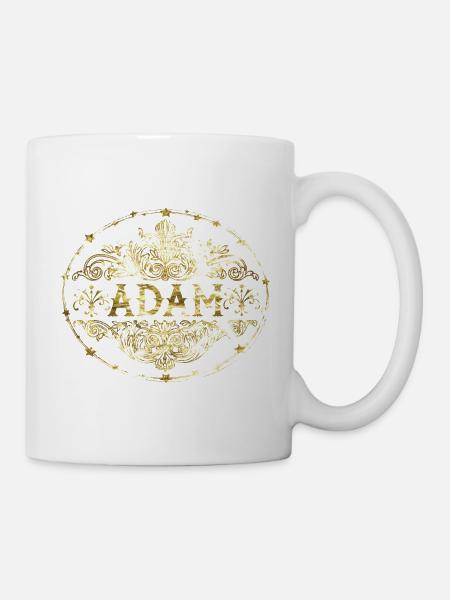 Adam - Mug blanc - blanc