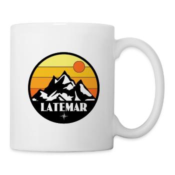 Latemar, Tyrol du Sud - Mug blanc - blanc - Droite