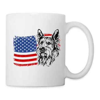 BERGER PICARD America Flag Lunettes de soleil Wilsigns - Mug blanc - blanc - Droite