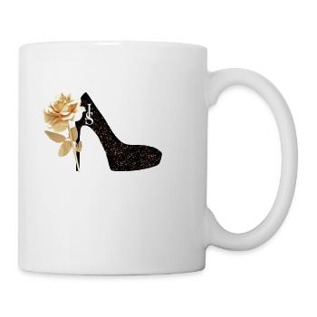 JS Design Hihgheel Rose - Tasse - Weiß - Rechts