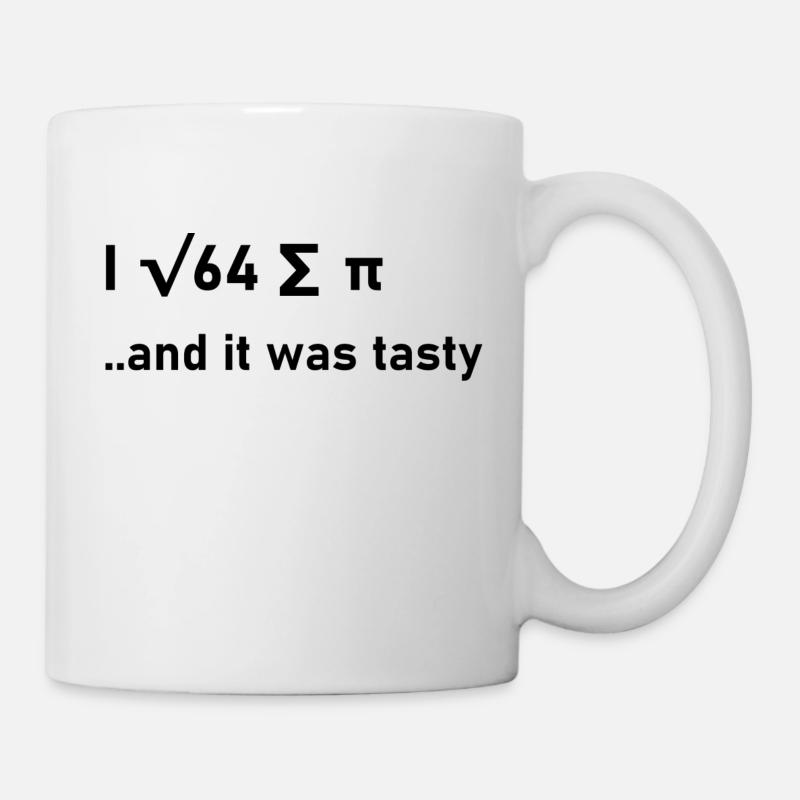 Mathewitz Mathe lustig Geschenk Geschenkidee nerdy - Tasse - Weiß
