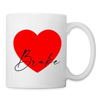 i Love Brake - Tasse - Weiß - Rechts