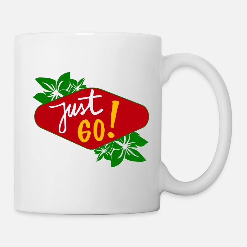 Zum Mitnehmen - Tasse - Weiß
