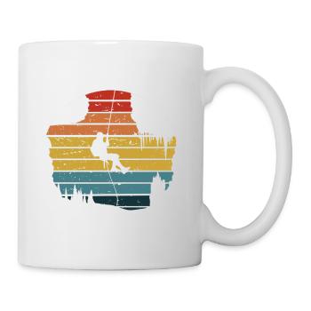 Caving cave caving - Mug - white - Right