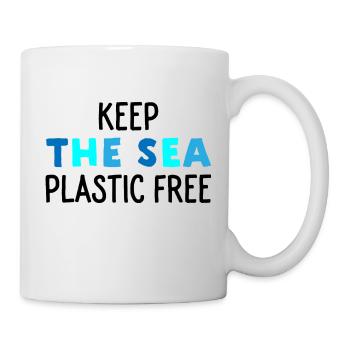 Protection de l’environnement en mer - Mug blanc - blanc - Droite
