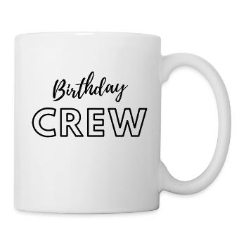 Birthday Crew - Mug - white - Right