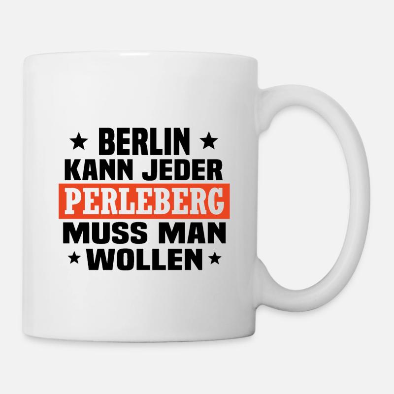 Perleberg - Tasse - Weiß