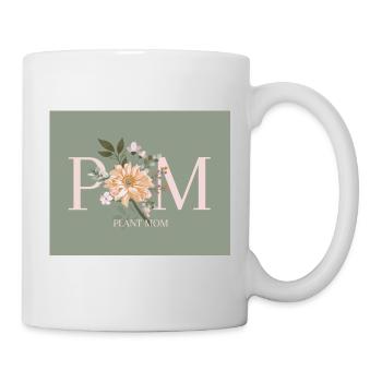 PM - Plant Mom - Tasse - Weiß - Rechts
