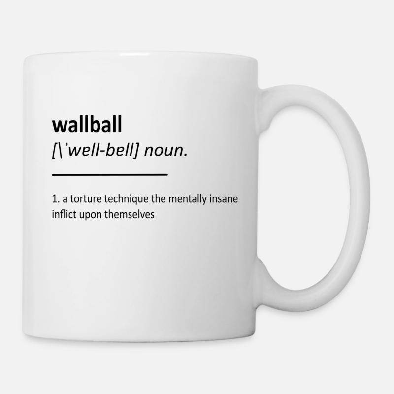 Wallball - Tasse - Weiß