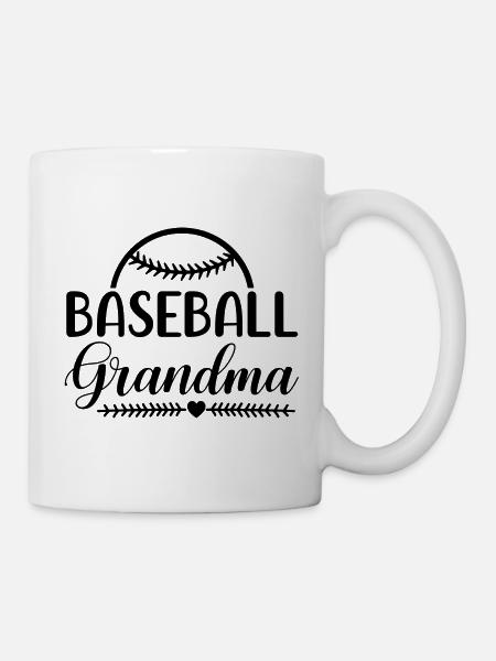 Baseball Grandma - Tasse - Weiß