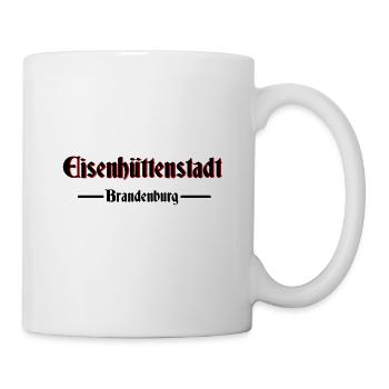 Eisenhüttenstadt - Tasse - Weiß - Rechts