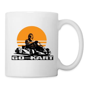 Go Kart - Tasse - Weiß - Rechts